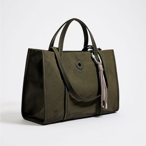 Bimba y Lola large Chimo logo shopper bag
